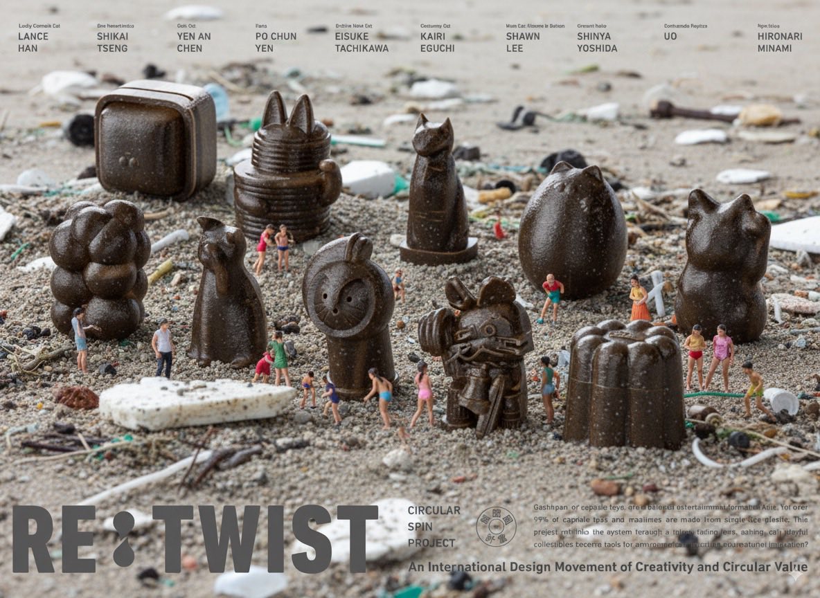 點睛設計有限公司｜RE:TWIST海廢再生扭蛋